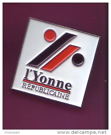 Pin´s - L'yonne Republicaine - Altri & Non Classificati