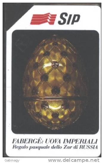 ITALY - C&C CATALOGUE - 2184 - RUSSIAN EGG - FABERGÉ - Öff. Themen-TK