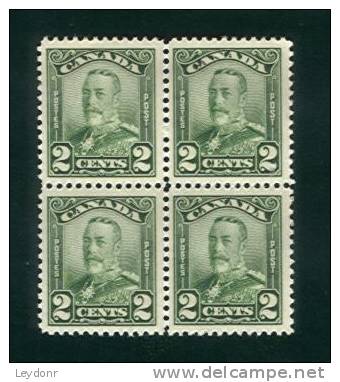 King George V - Block Of 4 Mint Never Hinged Scott # 150 - Nuovi