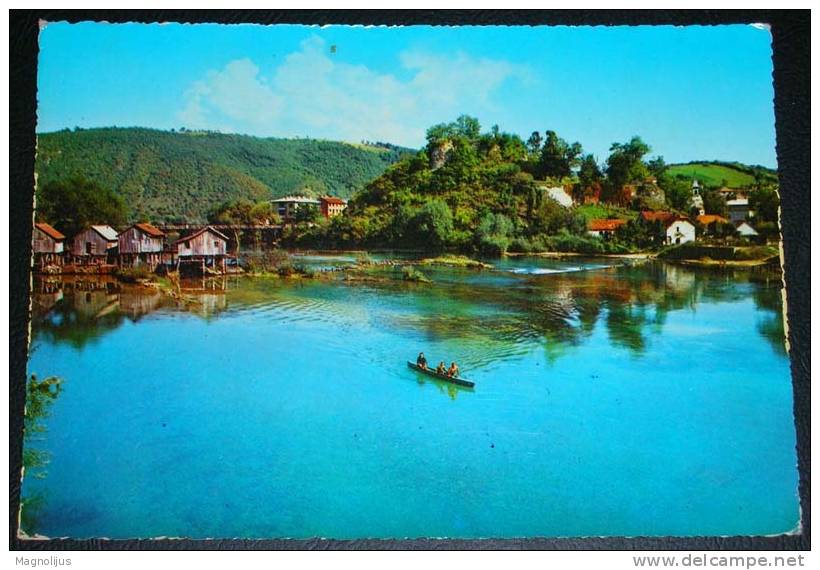 Mills,Water Mill,Bosnia And Herzegovina,Bosanska Krupa,Una River,postcard - Moulins à Eau