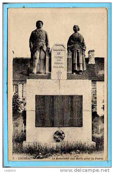 LOUDEAC -- Le Monument Aux Morts.... - Loudéac