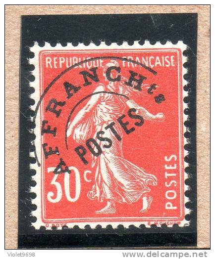 FRANCE: Préo N° 58 ** - 1893-1947