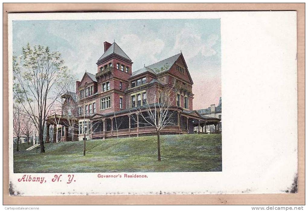 ALBANY GOVERNOR' S RESIDENCE 1900-1910s Published HC LEIGHTON Co PORTLAND N°247 -3127A - Albany