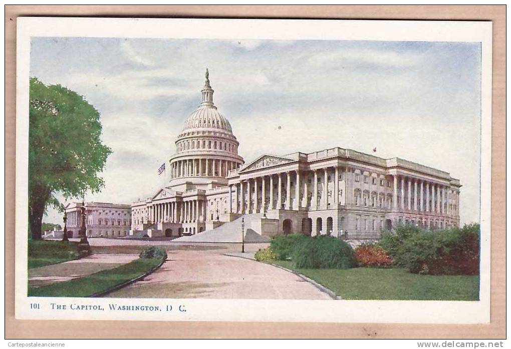 The CAPITOL WASHINGTON DC 1900-1910s Published FOSTER & REYNOLDS N°101 -3124A - Washington DC