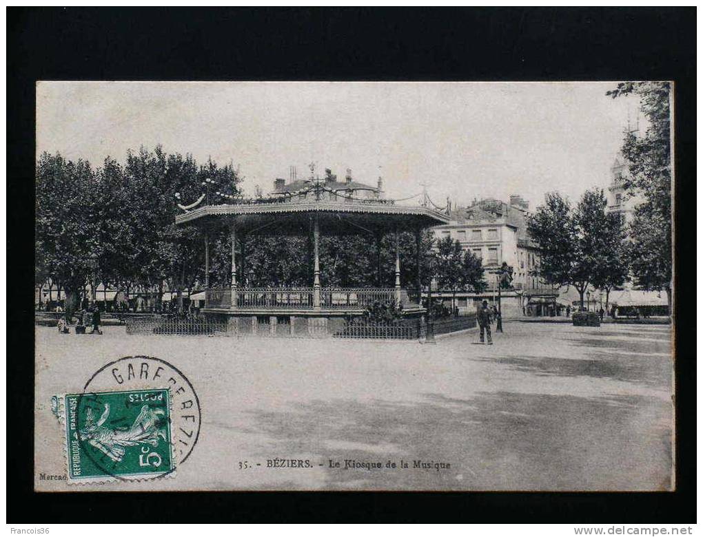 Béziers - Le Kiosque De La Musique - - Beziers