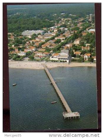 29360 Andernos Les Bains Estacade De La Plage Du Casino  édit.artaud N° 16 Aérienne Villas  Belle Cpsm - Andernos-les-Bains