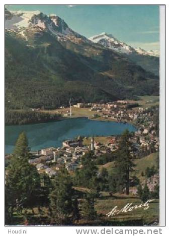 St. Moritz Mit Piz Rosatch Und Piz Corvatsch - Sankt Moritz