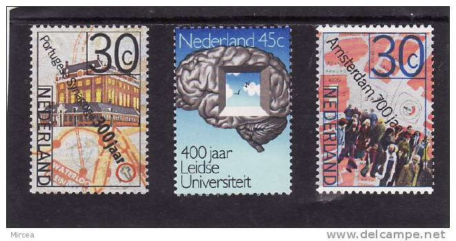 Pays-Bas 1975 - Yv.no. 1014/6 Neufs** - Unused Stamps