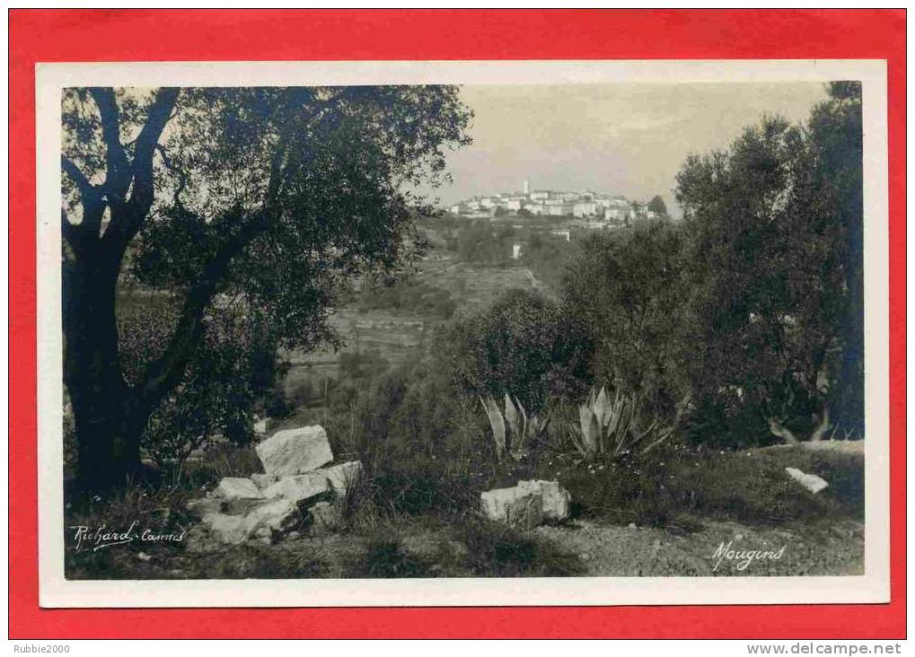 MOUGINS VUE GENERALE CARTE EN BON ETAT - Mougins