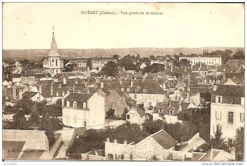 23  Guéret -   Vue Génerale - Guéret