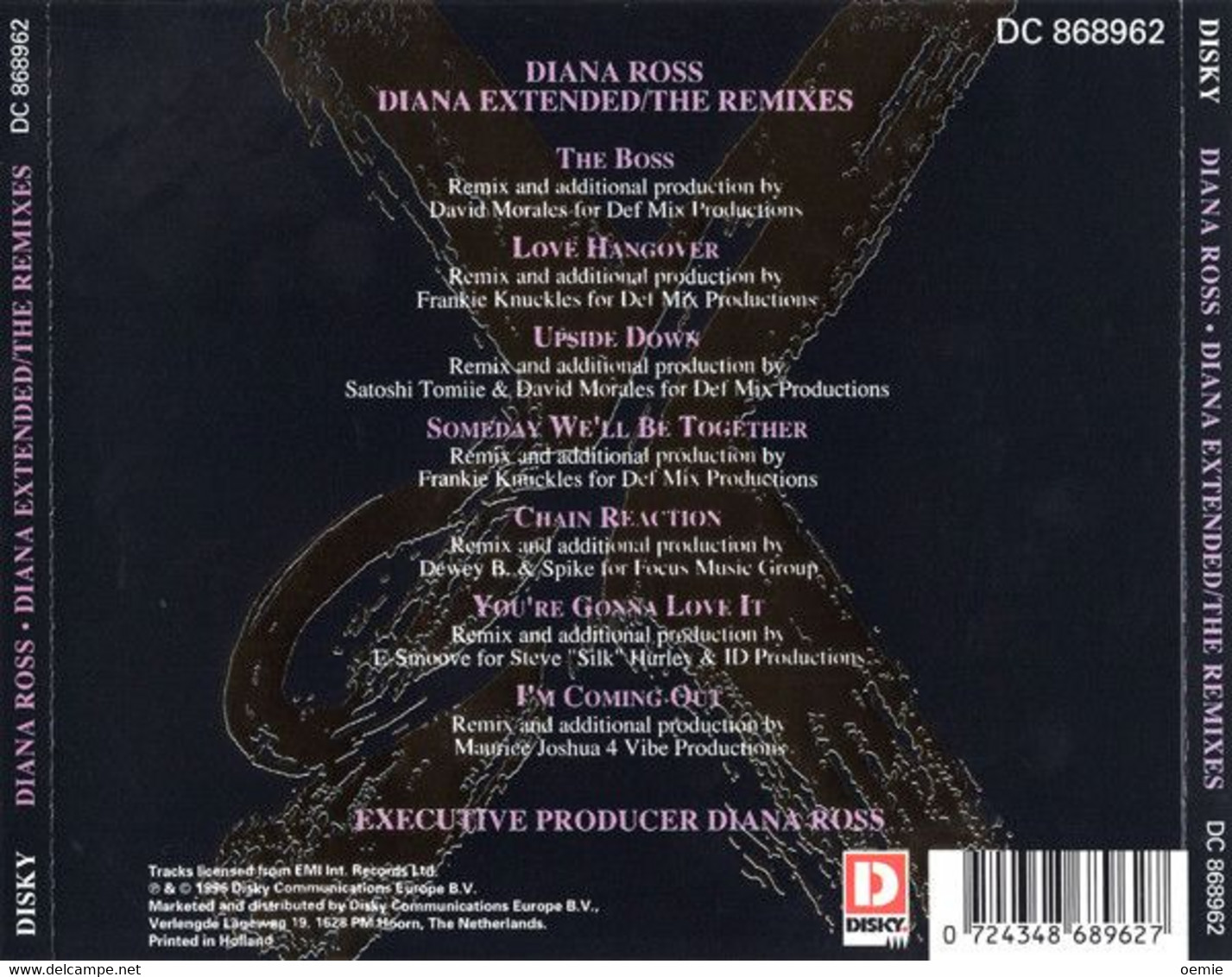 DIANA  ROSS °°°°°   DIANA  EXTENDED  ///     CD ALBUM  NEUF  SOUS CELLOPHANE - Soul - R&B