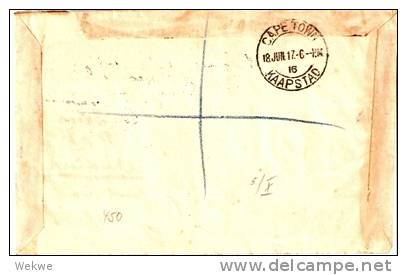 STH005 /St. Helena,  Georg V, Mehrfach, Nach Windhuk, SWA 1917,zensiert. (Brief, Cover, Lettr, Lettre) - St. Helena