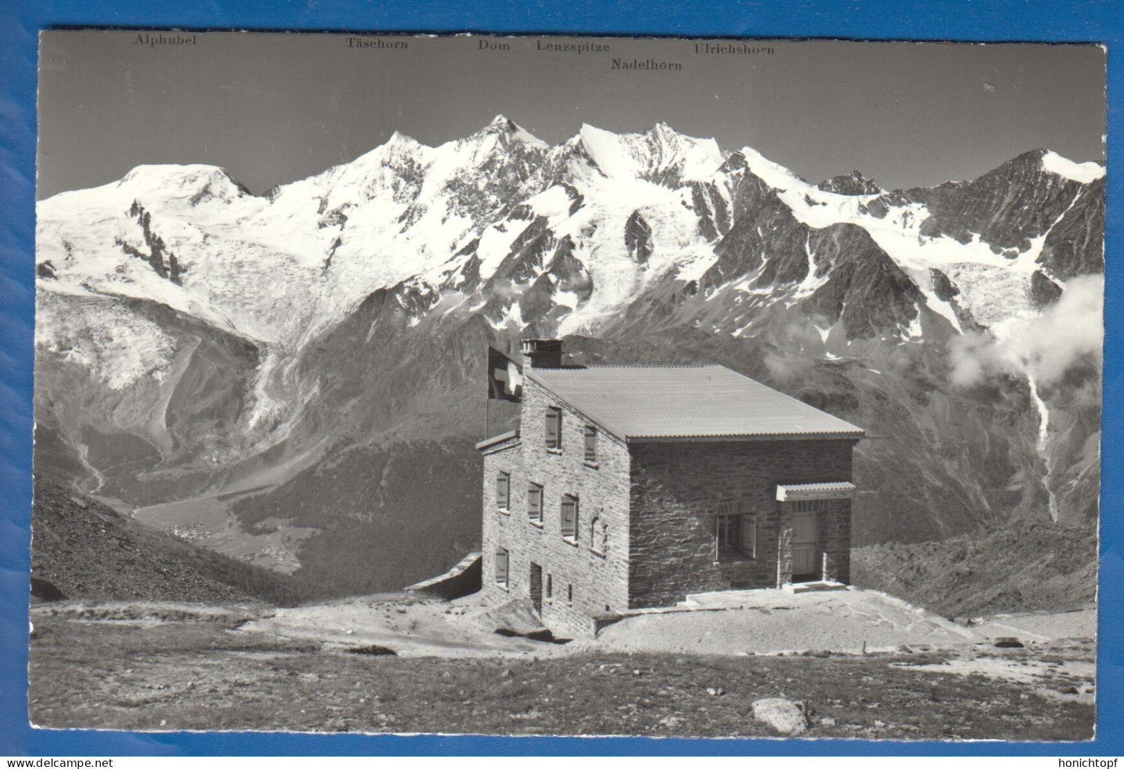 Schweiz; Saas - Fee; Weissmieshütte; Hütte - Saas-Fee