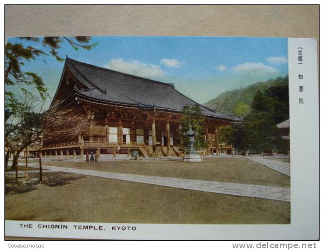 7238 JAPAN JAPON  KYOTO THE CHIONIN TEMPLE      AÑOS / YEARS / ANNI  1950 - Kyoto