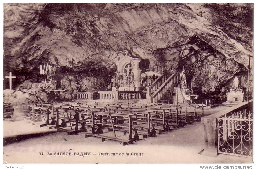 83 - La Sainte-Baume - Intérieur De La Grotte - Saint-Maximin-la-Sainte-Baume