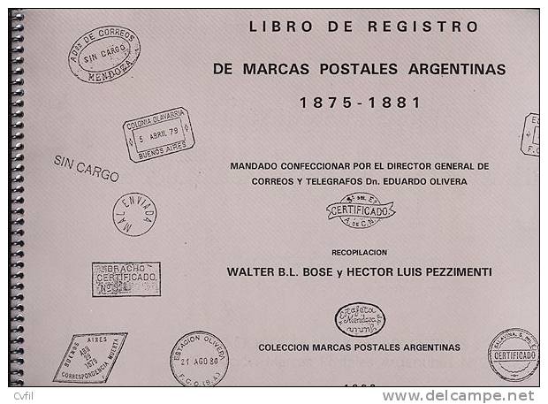 ARGENTINA - CANCELLATIONS 1875-1881 - Afstempelingen