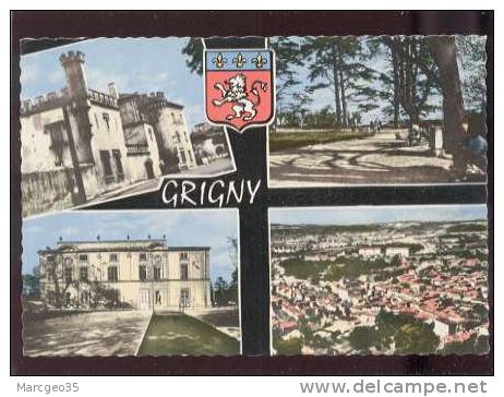 29445 Grigny Multivue édit.cellard N° R 877  Belle Carte - Grigny