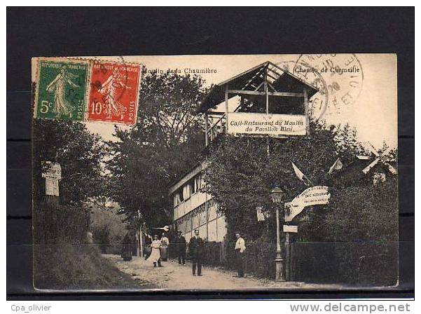 95 SANNOIS Moulin De La Chaumière, Chemin De Cormeilles, Café Restaurant Moulin Du Pavillon Bleu, Animée, Ed ?, 1929 - Sannois