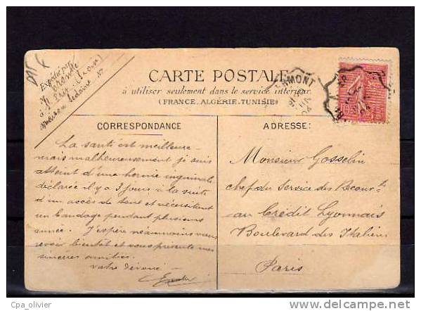 95 ST PRIX (envs St Leu La Foret) Fontaine, Eglise, Place De La Mairie, Animée, Mendiant?, Ed ? 4, 1904 - Saint-Prix