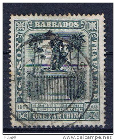 BDS+ Barbados 1906 Mi 69 Nelson Trafalgar - Barbados (...-1966)