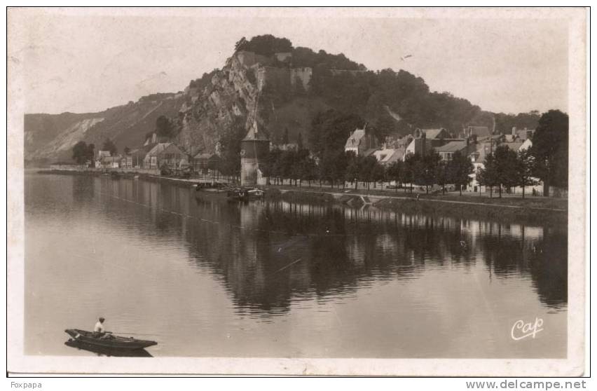 GIVET Vue Sur La Meuse Et Le Fort De Charlemont - Givet