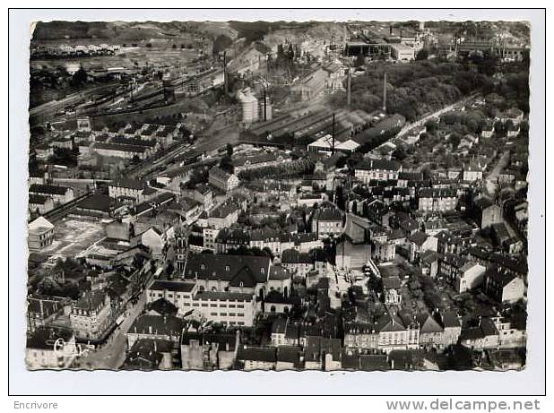 Cpsm HAYANGE Vue Generale Aerienne - Centre Et USINES - Cim 26881 A - Hayange