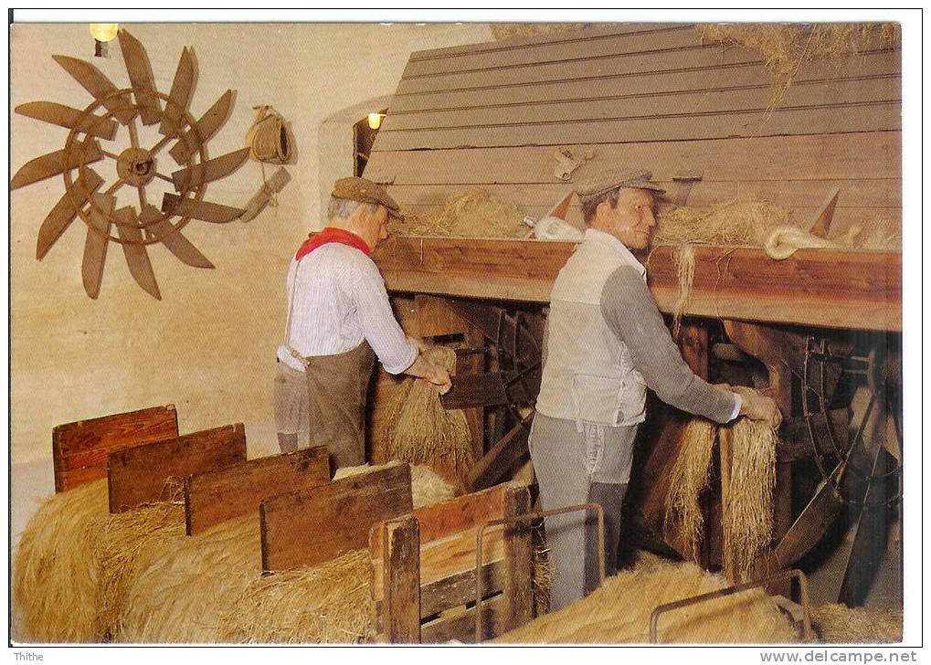 KORTRIJK Nationaal Vlasmuseum - De Zwingelarij - L'atelier De Teillage - Kortrijk