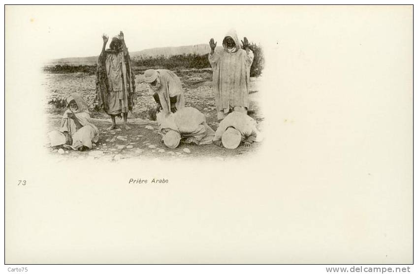 ALGERIE - Prière - Carte Pionnière - Plaatsen