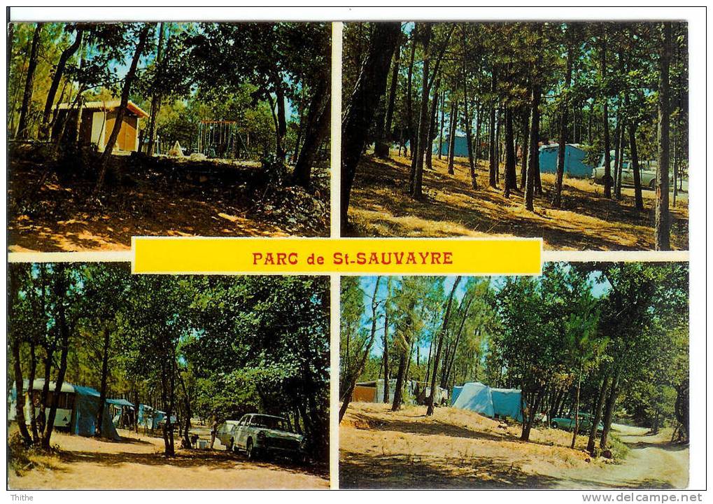 VAGNAS Camping-caravaning Du Parc De St Sauvayre - Peugeot 404 - Vallon Pont D'Arc