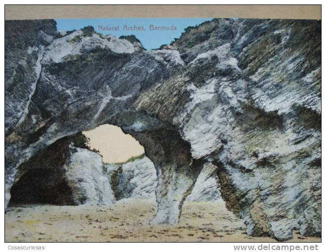 7093 BERMUDA ISLAND ENGLAND  NATURAL ARCHES AÑOS / YEARS / ANNI  1910 - Sonstige & Ohne Zuordnung