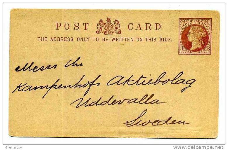 GRANDE  BRETAGNE / ENTIER  POSTAL  / STATIONERY - Luftpost & Aerogramme