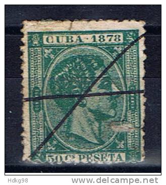 C+ Kuba 1878 Mi 24 - Cuba (1874-1898)