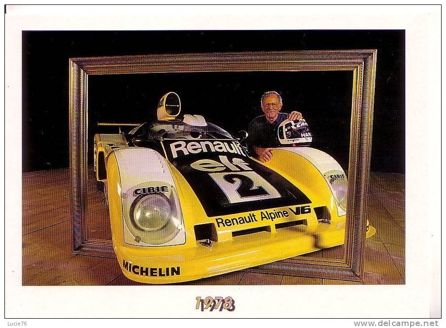 SPORT AUTOMOBILE - RENAULT SPORT - 1978 -  Victoire Aux 24 Heures Du MANS - RENAULT ALPINE A442 Et Jean Pierre JAUSSAUD - Le Mans