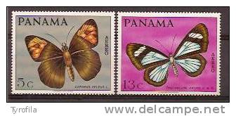 Panama  Y/T  LP  446/447  (0) - Farfalle