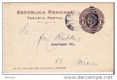 Mex108/ Mexiko -  Ortsdrucksache, Hidalgo 1 Cent. 1915 - Mexiko