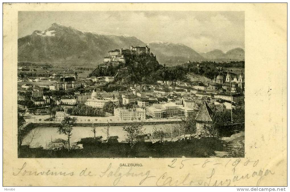 HESSE .  SALZBURG .  (  MANQUE  TIMBRE      ) - Saalburg