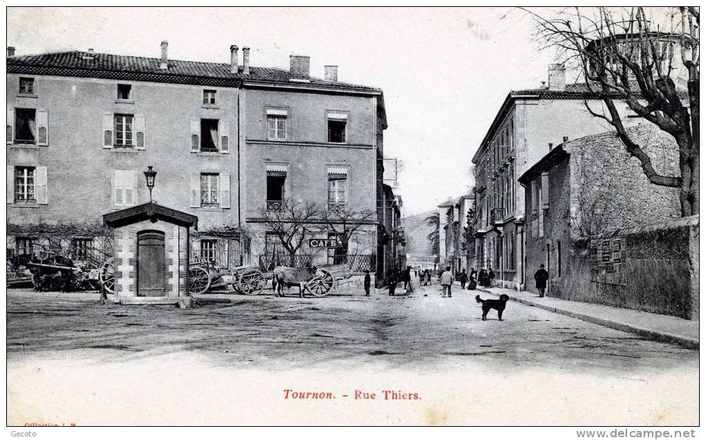 Rue Thiers - Tournon