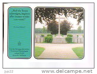 Jolie CP Pays Bas Auf Der Kriegsgraberstatte Ysselsteyn / Niederlande Ruhen 31609 Deutsche Soldaten Monument Aux Morts ? - Andere & Zonder Classificatie