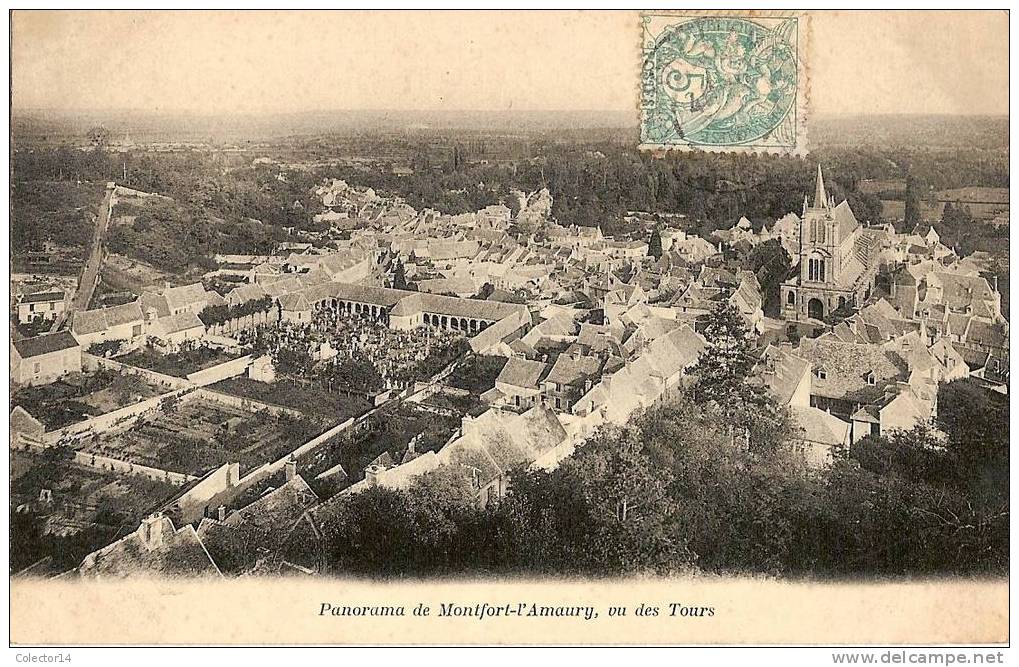 MONTFORT L´AMAURY  1908 - Montfort L'Amaury