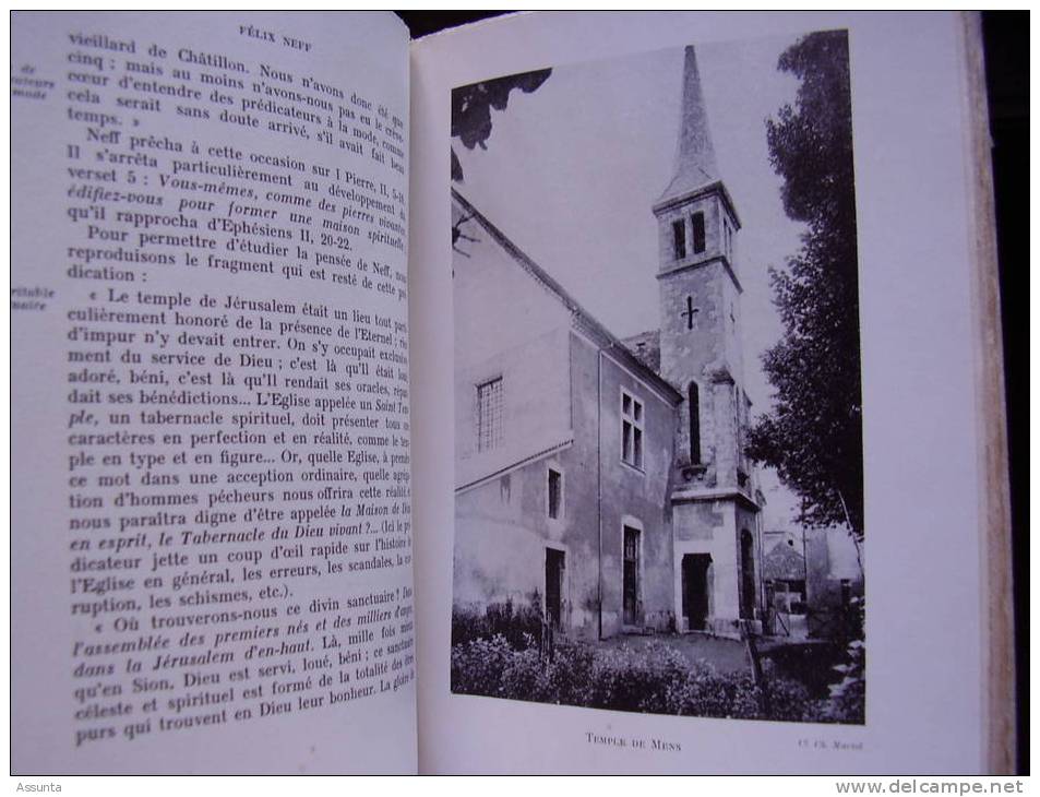 Félix NEFF Apôtre Des Hautes-Alpes - Editions De Toulouse à Dieulefit (Drôme) 1933 - 2 Scans - Provence - Alpes-du-Sud
