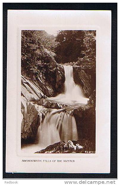 Early Postcard Aberystwyth Falls Of The Mynack Cardigan Wales - Ref B139 - Cardiganshire