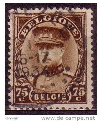 Belgie Belgique 341 Cote 0.15 € Eghezée - 1931-1934 Mütze (Képi)