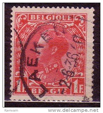 Belgie Belgique 403 Cote 0.35€ LAEKEN - 1934-1935 Leopold III