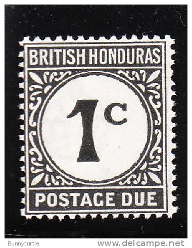 British Honduras 1923-64 Postage Due Stamps 1c Mint - Belice (1973-...)