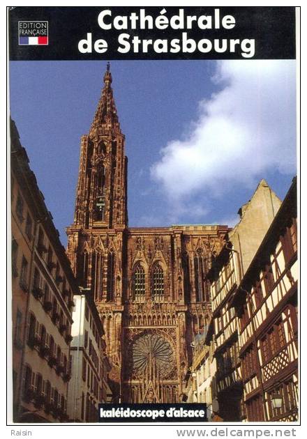 Cathédrale De Strasbourg Brochure De 32 Pages  Avec Plan 1989  TBE - Alsace