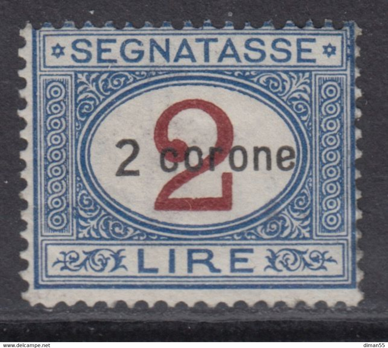 Italia - 1919  Dalmazia - Tax 3 - Cat. 275 Euro -  MNH** - Gomma Integra - Dalmazia