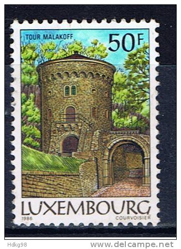 L Luxemburg 1986 Mi 1155 OG Festung Luxemburg - Oblitérés