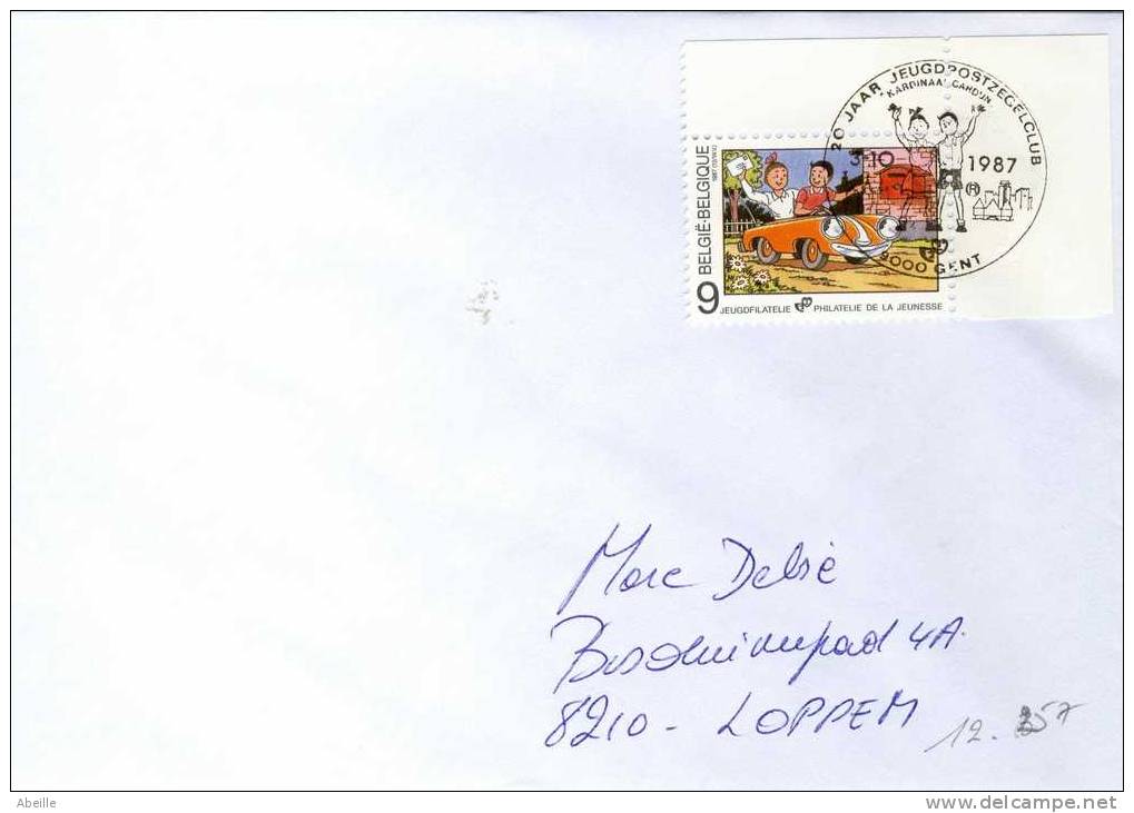 12.257     LETTRE BELGE   OBL - Comics