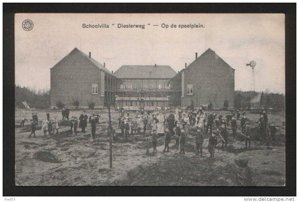 Kalmthout Schoolvilla Diesterweg Op De Speelplein 1911 - Kalmthout