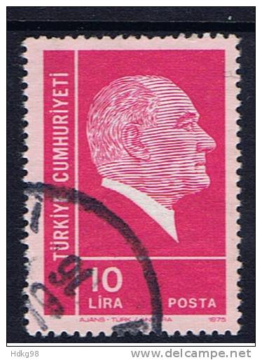 TR+ Türkei 1975 Mi 2379 Atatürk - Used Stamps